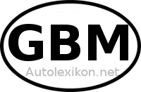 Länderkennzeichen mit GBM