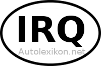 Laenderkennzeichen mit IRQ
