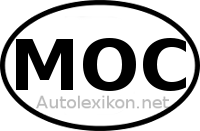 Länderkennzeichen mit MOC