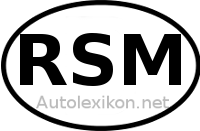 Länderkennzeichen mit RSM