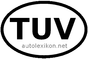 Länderkennzeichen mit TUV