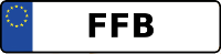 Kennzeichen mit FFG
