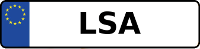 Kennzeichen mit LSA