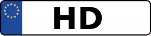 Kennzeichen HD
