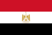 Landesfahne von ÄGYPTEN