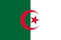 Landesfahne von Algerien