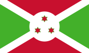 Landesfahne von Burundi