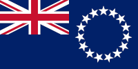 Landesfahne von Cookinseln