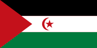 Landesfahne von Demokratische Arabische Republik Sahara