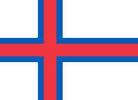 Landesfahne von Färöer