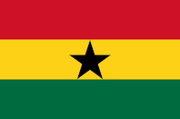 Landesfahne von Ghana