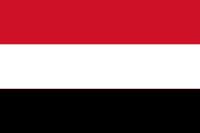 DIe Landefahne von Jemen
