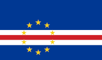 Landesfahne von Kap Verde