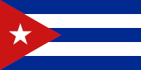 Landesfahne von Kuba