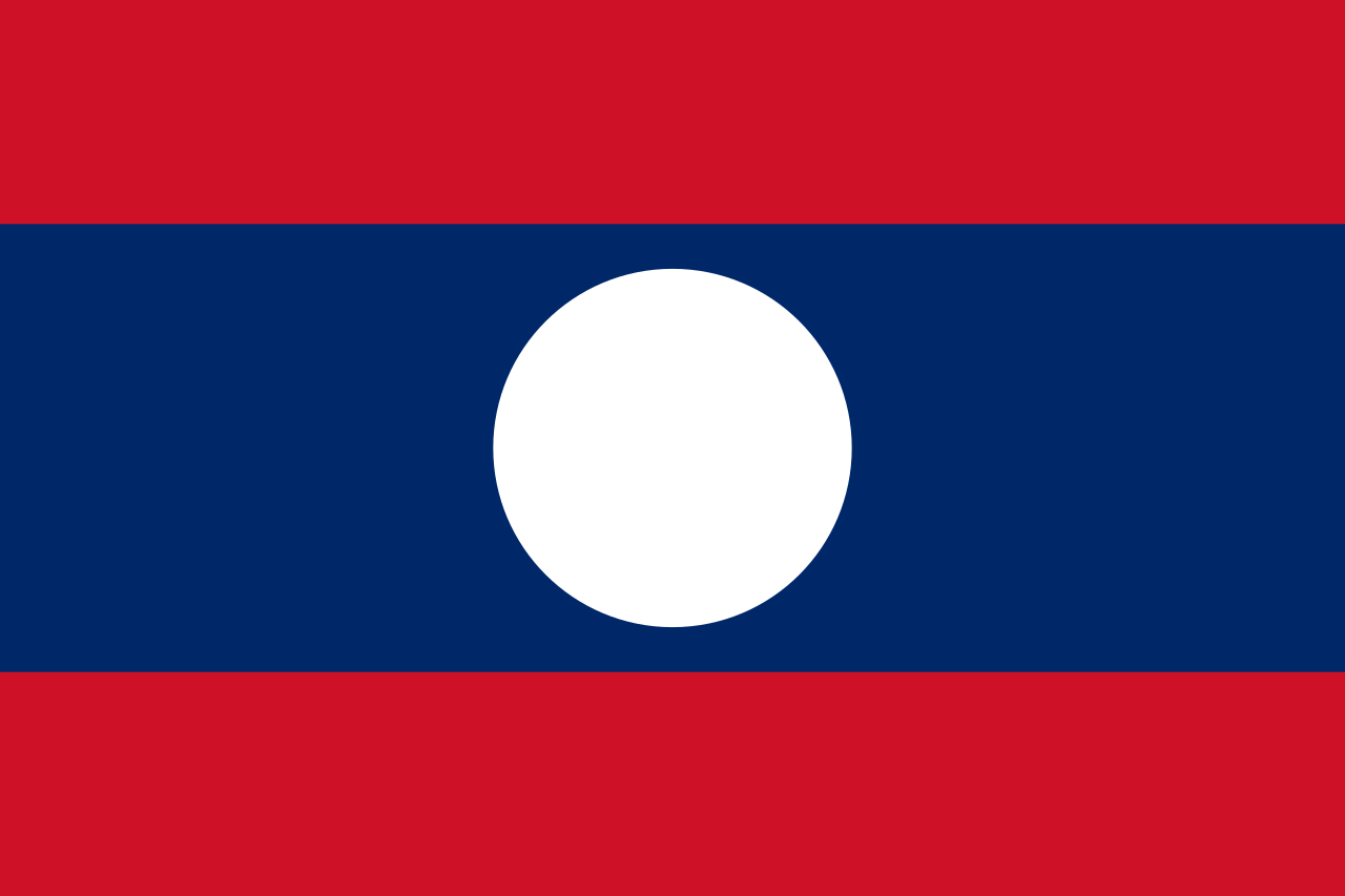 Landesfahne von Laos