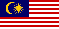 Landesfahne von Malaysia