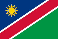 Landesfahne von Namibia