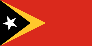 Landesfahne von Timor-Leste