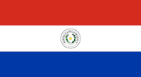 Landesfahne von Paraguay