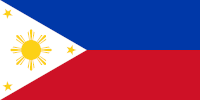 Landesfahne von Philippinen