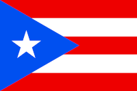 Landesfahne von Puerto Rico