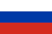 Landesfahne von Russland