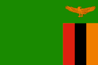 Landesfahne von Sambia