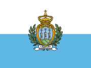 Landesfahne von San Marino