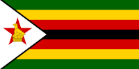 Landesfahne von Simbabwe