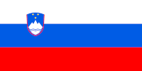 Landesfahne von Slowenien