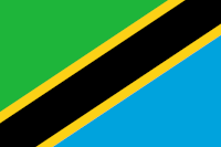 Landesfahne von Tansania