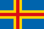 DIe Landesfahne von Åland
